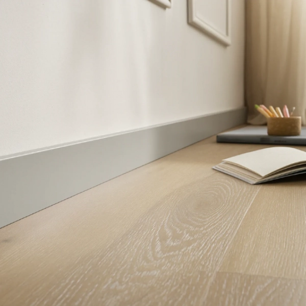 Arbiton FORTINO plint – Lichtgrijs – 80x16mm – 220cm