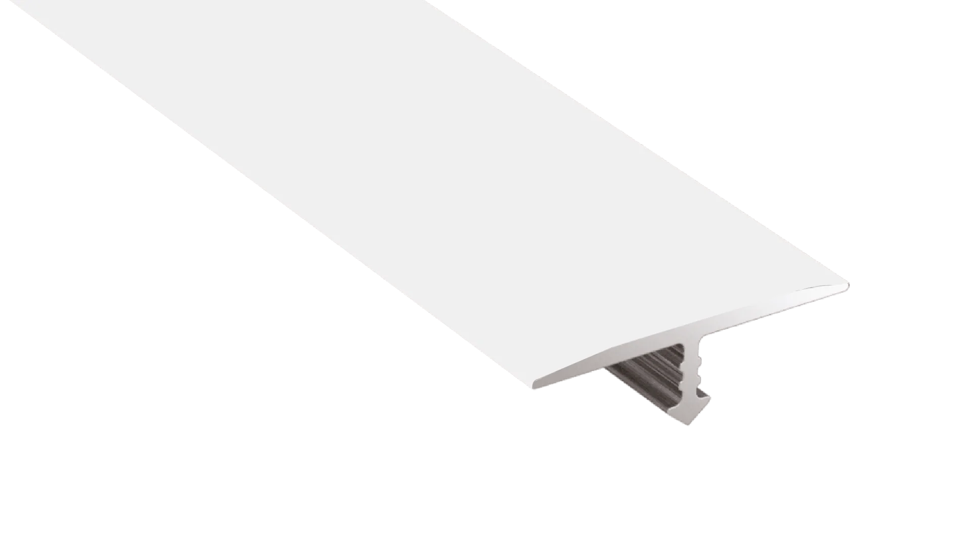 Smal overgangsprofiel hoogteverschil Arbiton CS22 – mat wit – 22mm x 186cm