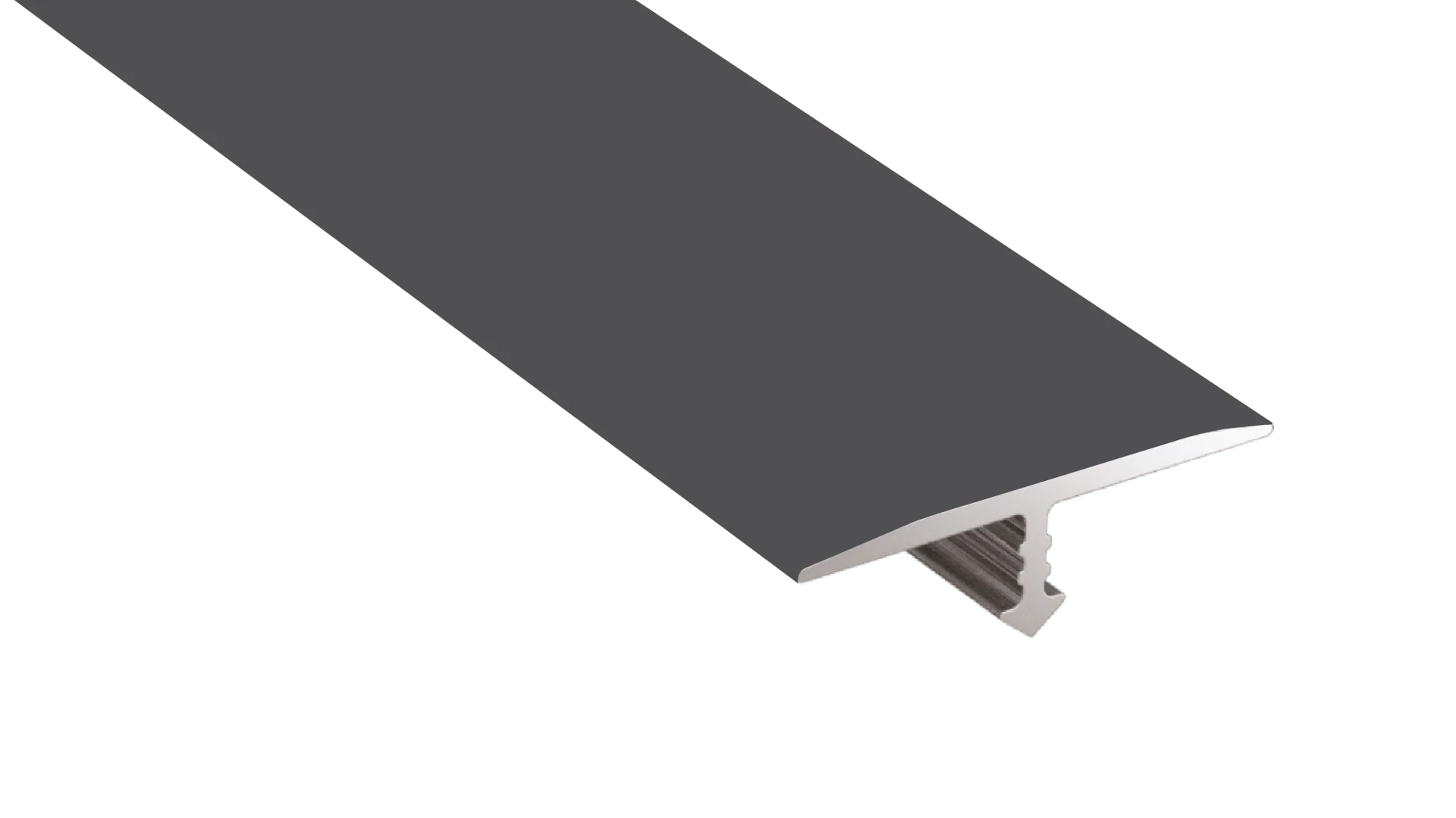 Smal overgangsprofiel hoogteverschil Arbiton CS22 – antraciet – 22mm x 186cm