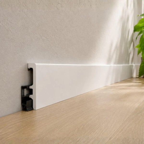 Arbiton VEGA P0810 Plint – Wit – 80x20mm – 240cm