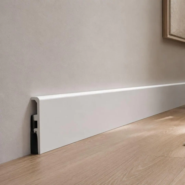 Arbiton VEGA P1010 Plint – Wit – 100x20mm – 240cm