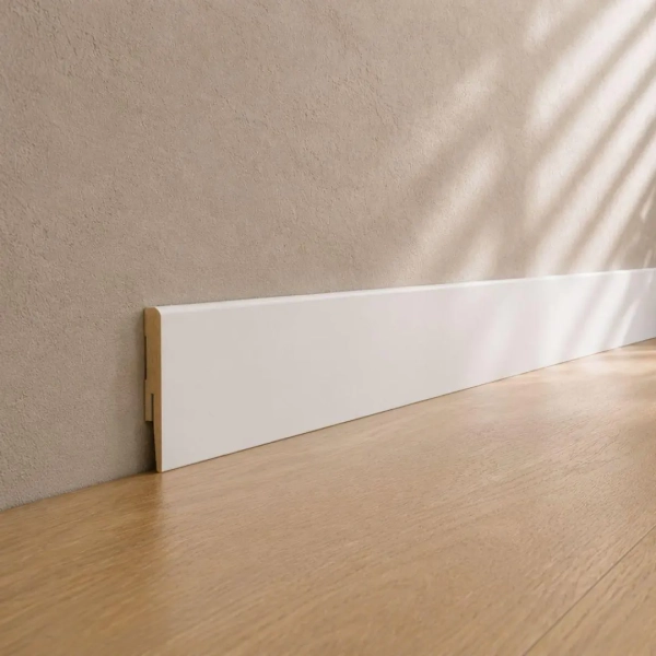 Arbiton PAINT IT MP0602 MDF plint overschilderbaar – Wit – 60x15mm – 242cm