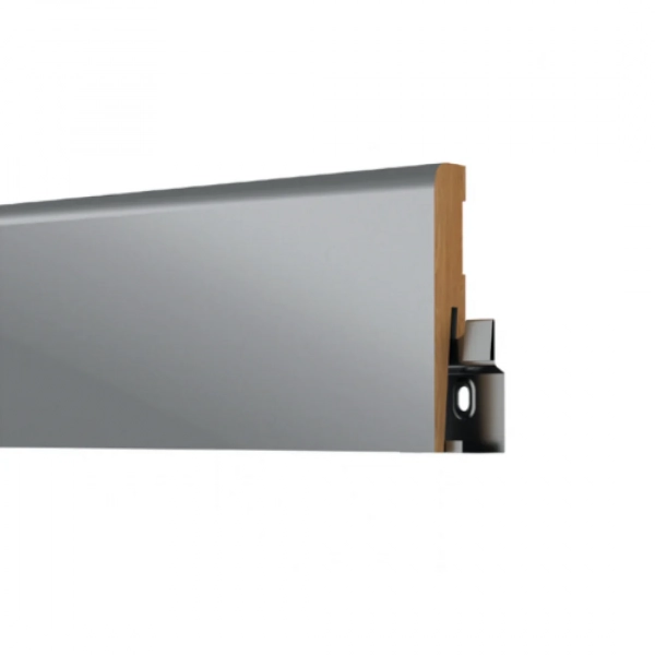 Arbiton CAVARE ML0801 MDF plint overschilderbaar – Canvas Grey – 80x16mm – 242cm