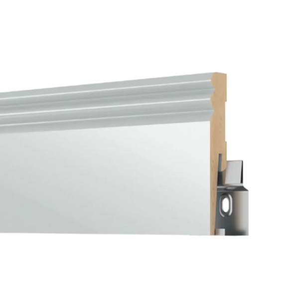 Arbiton CAVARE ML0802 MDF plint – Wit – 80x16mm – 242cm