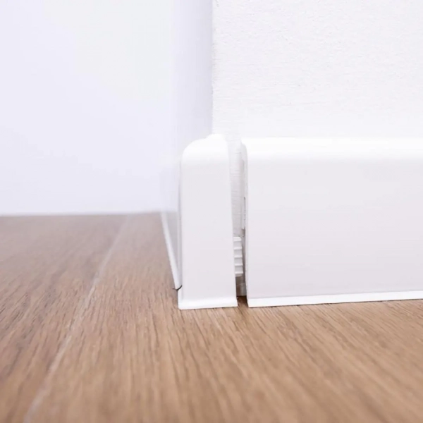 Arbiton VIGO 60 Plint buitenhoek – Wit (2 stuks)