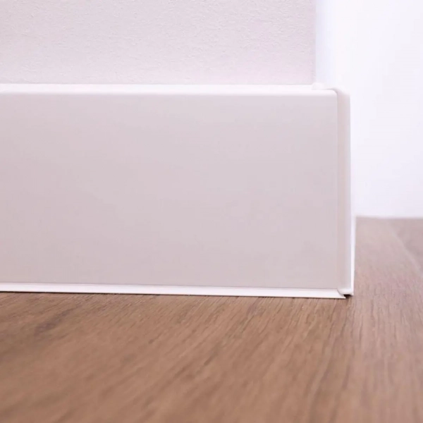 Arbiton VIGO 80 Plint buitenhoek – Wit (2 stuks)