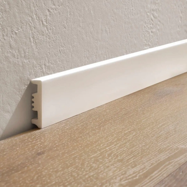 Arbiton STIQ XL STX 610 Flexibele plint – Wit – 60x15mm – 220cm