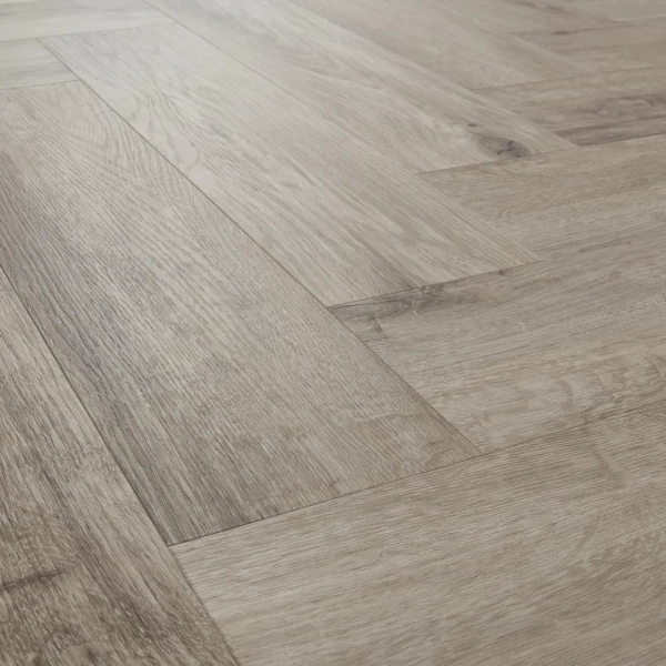 Visgraat rigid click PVC Schotse Eik | Outlet