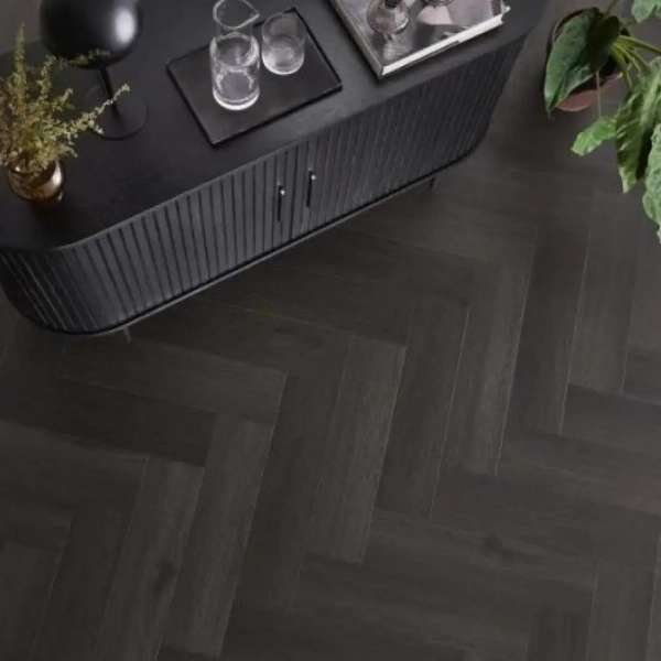 Arbiton Amaron Herringbone EIR Dryback Eiken Empire – Visgraat plak PVC