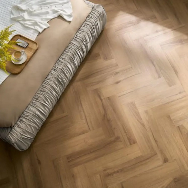 Arbiton Amaron Herringbone EIR Dryback Eiken Rochester – Visgraat plak PVC