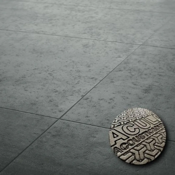 Arbiton Amaron Forma Acoustic Amadora Anthracite - Vinyl tegel 91,4 x 45,7 cm - Klik PVC met ondervloer